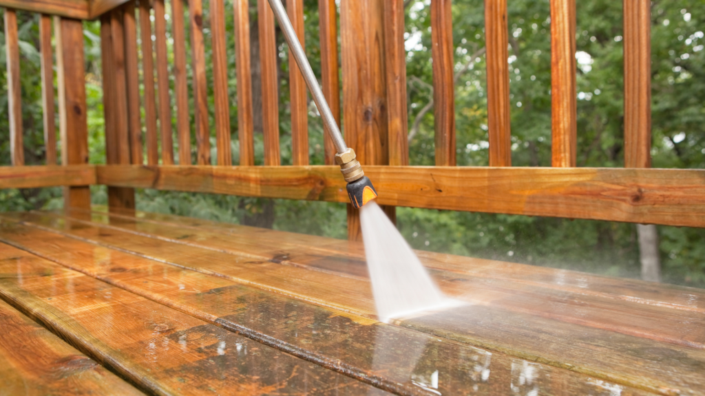 Pressure washing business